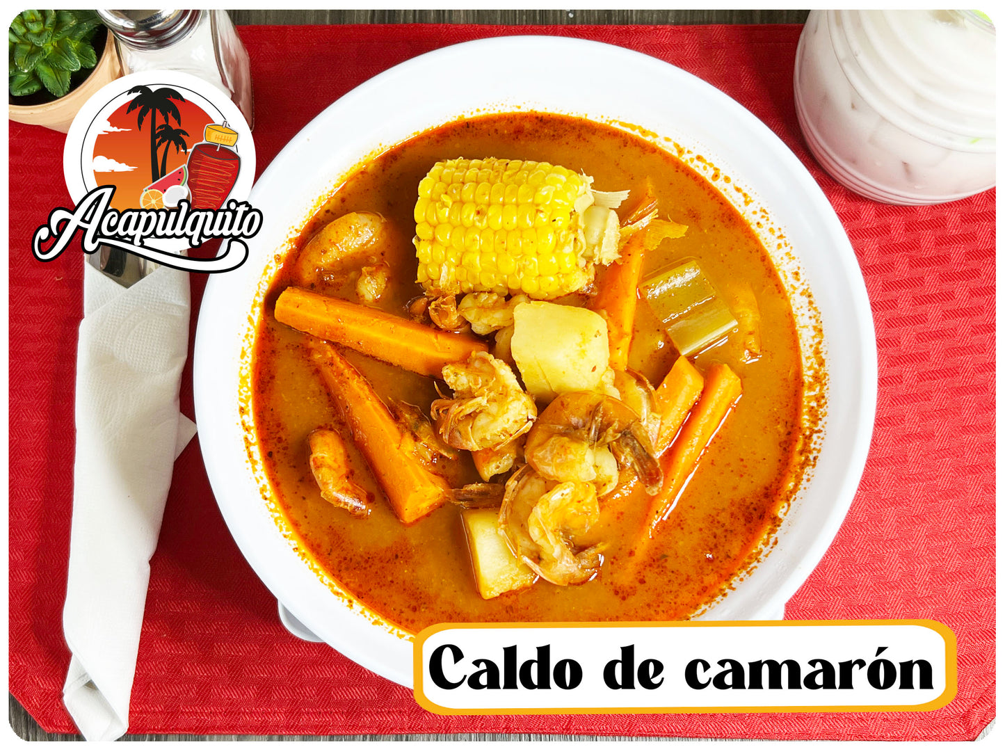 Caldo de camaron