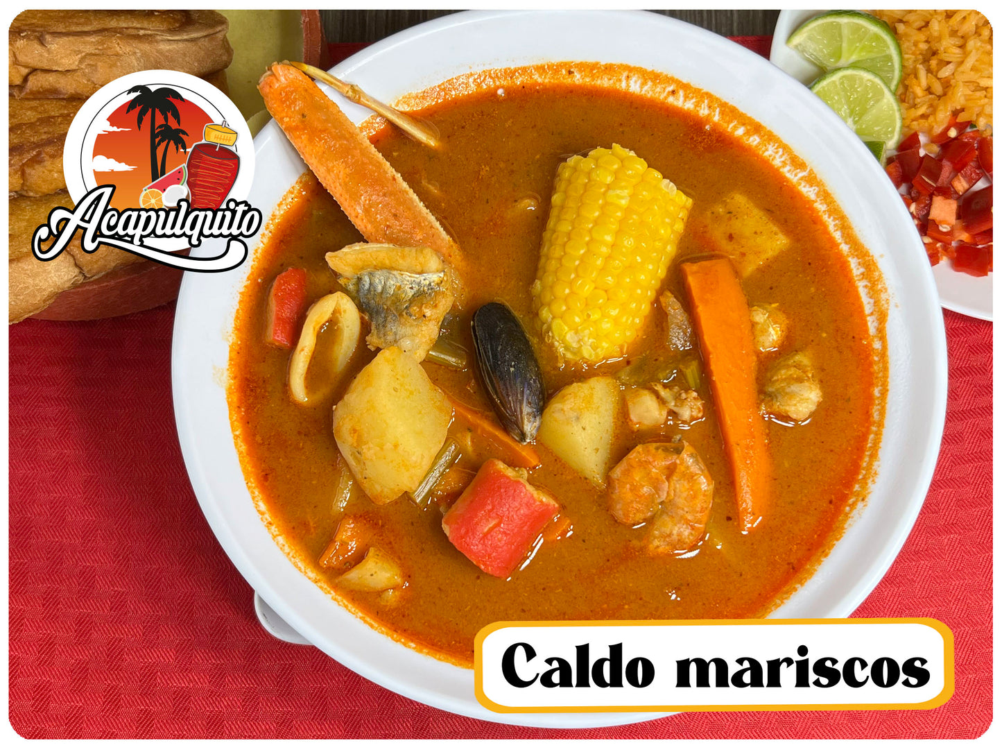 Caldo de mariscos