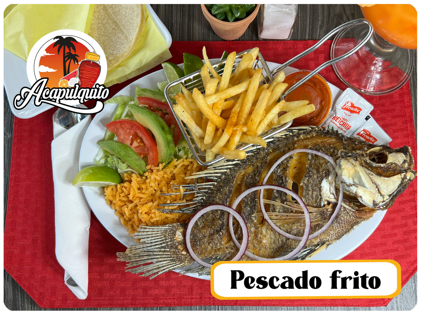 Pescado frito